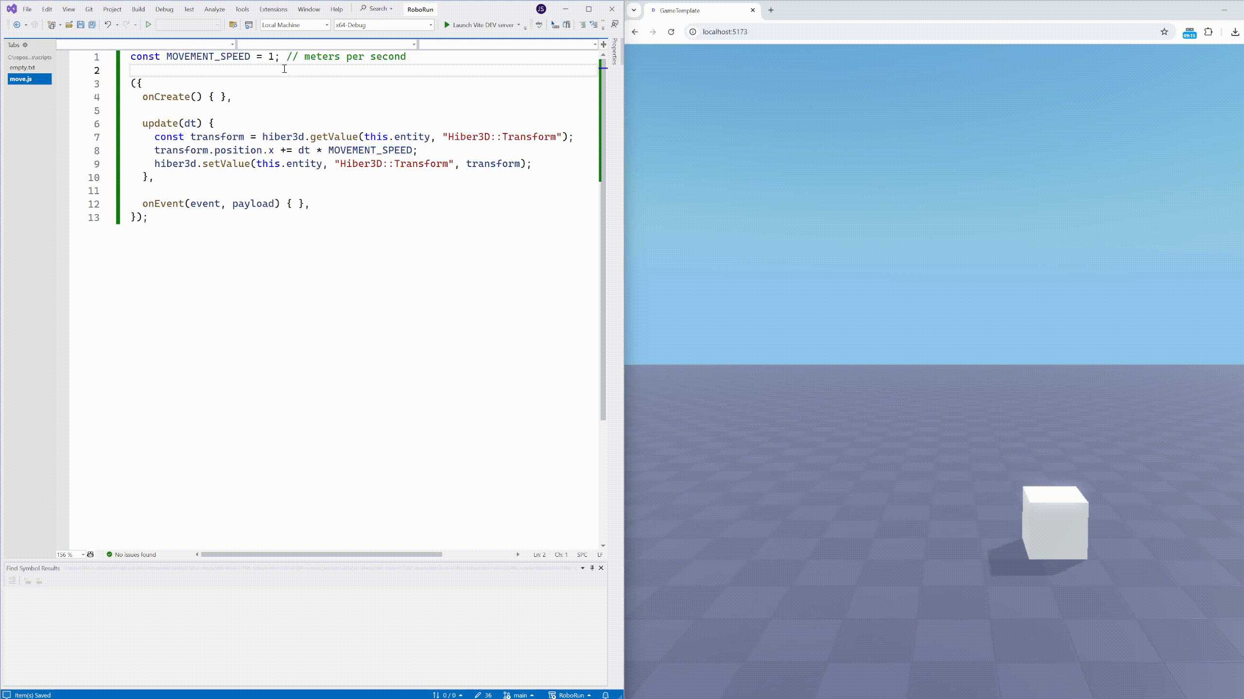 Script hot reloading
